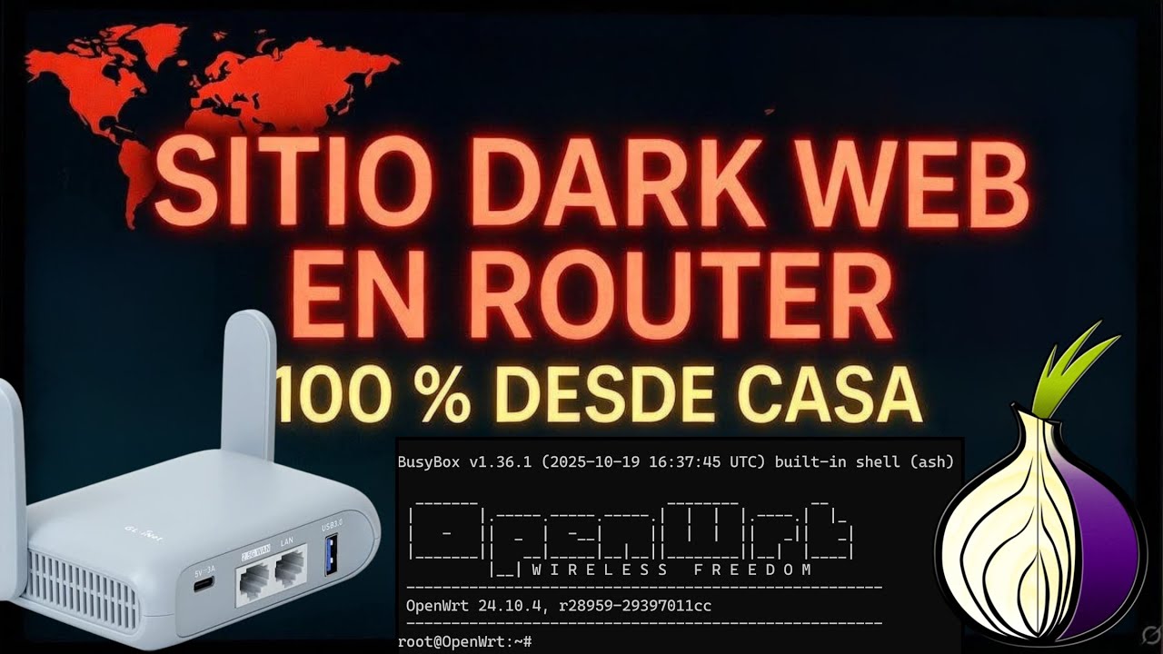 ¡El TRUCO de los HACKERS para tener .ONION GRATIS! – Tu router lo hace