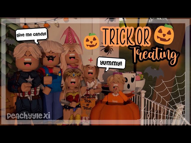 Roblox Halloween Kids Tee: Eat Trick or Treat Repeat Fun 