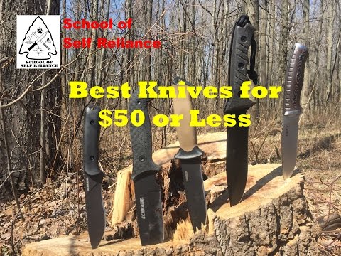 Best Knives For $50 Or Less