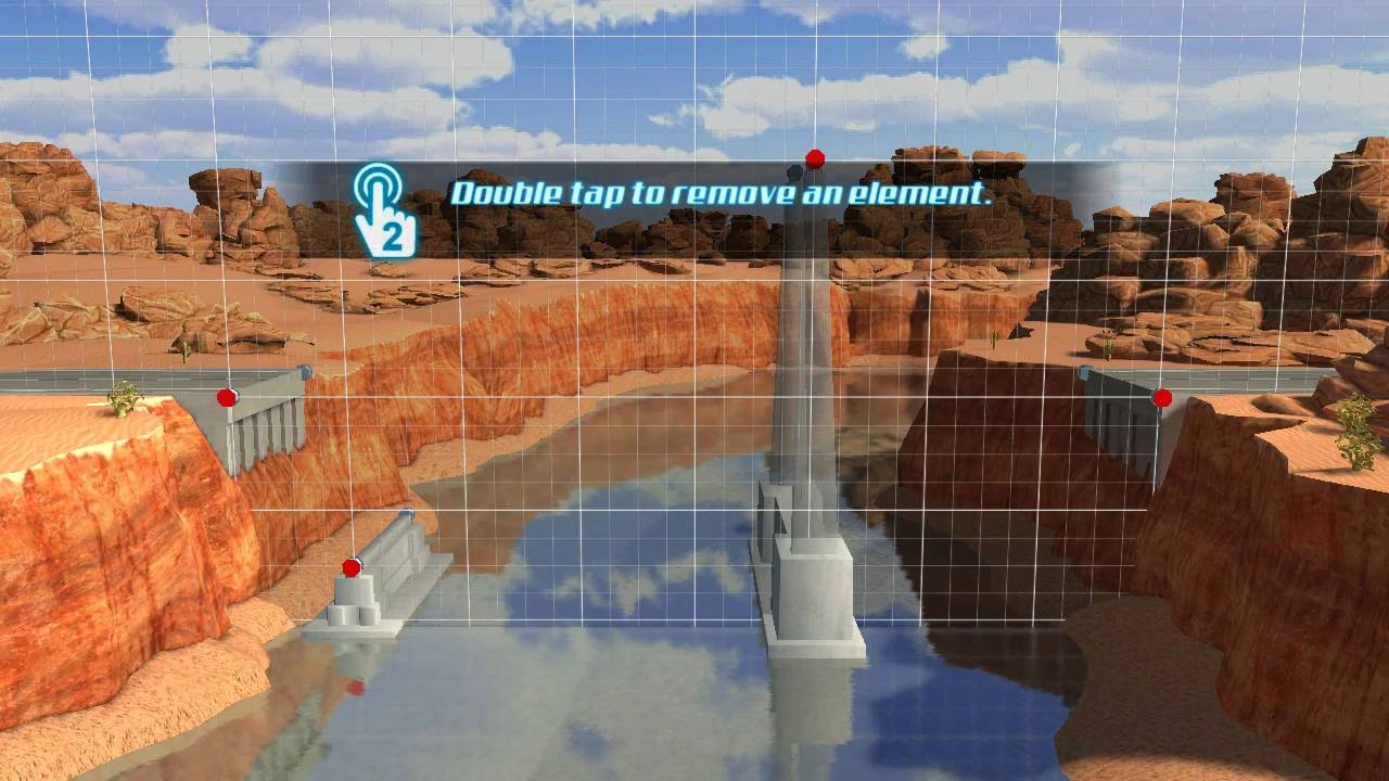 Bridge construction simulator level 19, 3 star walkthrough easy hard medium valley