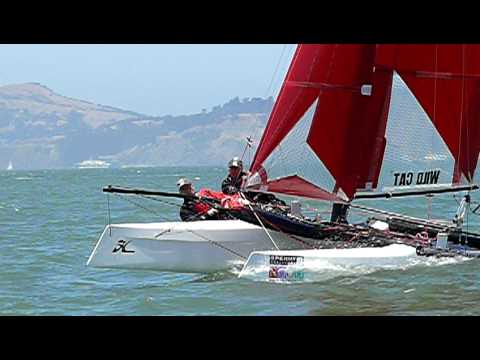 F-18 team riders Greg Thomas and Jacques Bernier