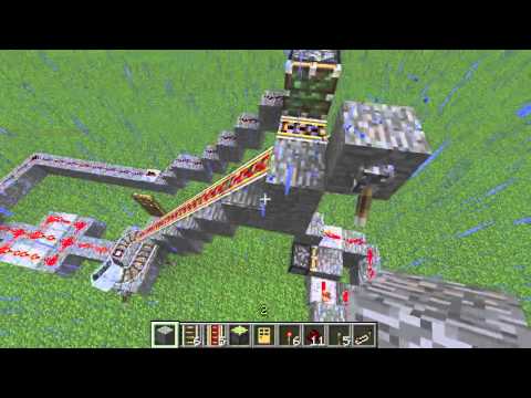Minecraft - Powered Rail BUD Switch