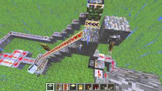 Minecraft - Powered Rail Bud Switch