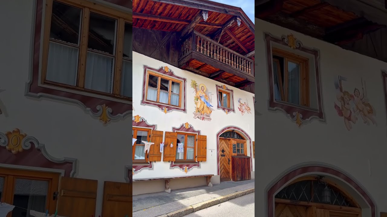 It S A Boy Amazing Country House Beautiful Bavaria Germany Art Travel Shorts
