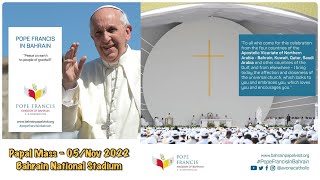 Pope Francis in the Kingdom of Bahrain 🇧🇭 | Papal Motorcade Video And Reactions - 05/Nov 2022