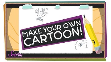 Make Your Own Cartoon! | Arts and Crafts | SciShow Kids