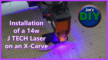 Installing 14w Jtech Laser on an X-Carve