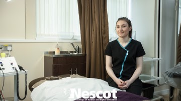 Studying at Nescot: Jayde, Level 3 Beauty Therapy