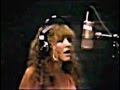 "Leather and Lace" Stevie Nicks in studio