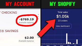 How I Started A SUCCESSFUL Shopify Store With No Money (I Regret Not Doing This Sooner)