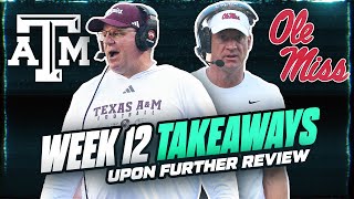 Upon Further Review: AP poll Reactions, CFP projections, Conference Tiebreaker Scenarios, More!