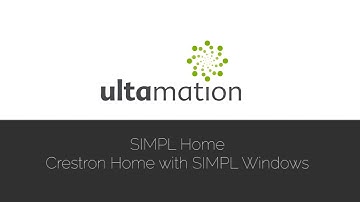 SIMPL Home - Crestron Home Integration for SIMPL Windows