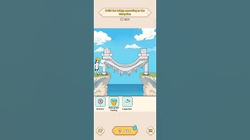 Build the bridge according to the blueprint. #brainpuzzletrickyquest #games #gaming #gameplay #games