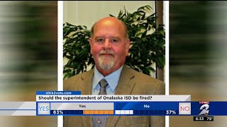 Social media reaction to Onalaska ISD superintendent's comment