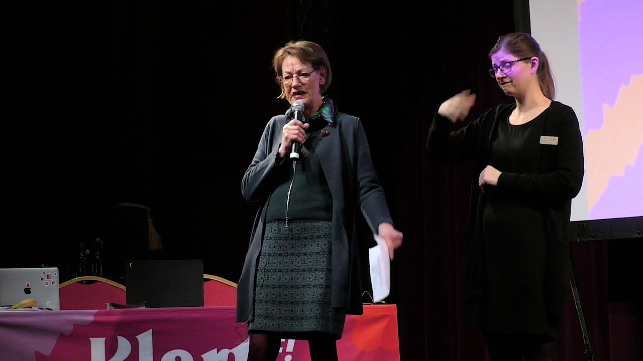 Gudrun Schyman håller programförklaring - Valår 2018