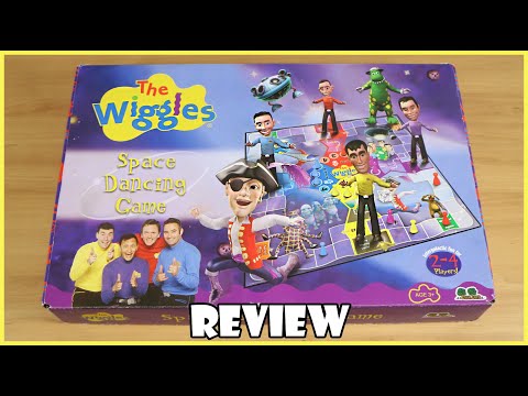 The Wiggles Space Dancing Game Review! | Board Game Night