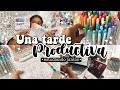 ✨Una tarde productiva ✨ + estudiando juntos 💻📚🌷//tarea, bullet journal, haul, vlog…