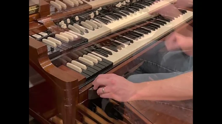 1953 Hammond B2 and Leslie 600 Demonstration