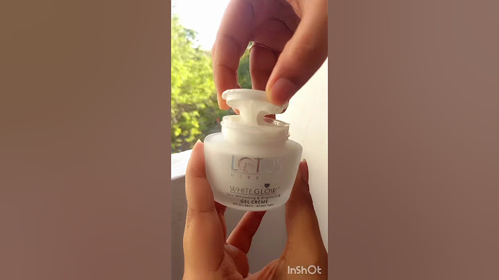 Lotus Herbals White Glow Skin Whitening & Brightening Gel Creme SPF 25 PA+++ All Skin Types