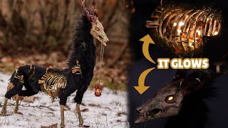 Making Grim The Spirit Guardian l Poseable Sculpture Tutorial