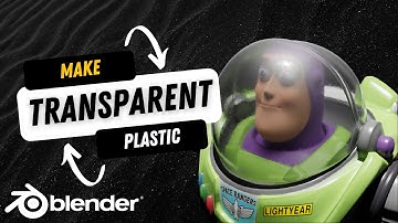 Transparent Plastic in Blender - A Fast Way for Good Loking Plastic (Cycles)
