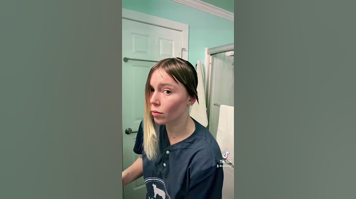 Giving myself a mullet haircut