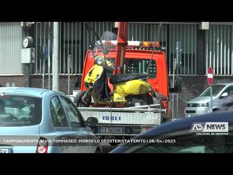 TAMPONAMENTO IN VIA TOMMASEO: MORTO LO SCOOTERISTA FERITO | 28/04/2023