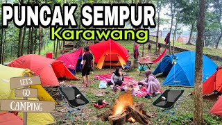 puncak Sempur Karawang camping ground