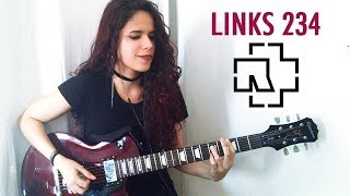 Rammstein - Links 234 Guitar Cover | Noelle dos Anjos chords