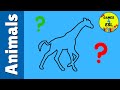 Animals vocabulary game  esl guessing game for kids