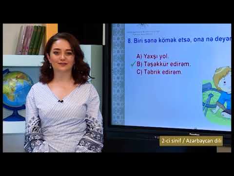 “Dərs vaxtı”: 2-ci sinif dərsləri  (26.04.2021)