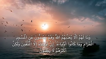 تلاوة هادئه من سورة الانفال ،الشيخ : ناصر العصفور