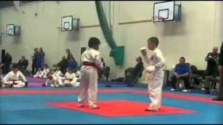 Pean on karate compition .