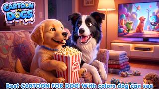 🔴Live TV for Dogs: Cartoon For Dog 12H - Reduce Boredom for home dog 🦮 Dog Cartoon 2026 with music