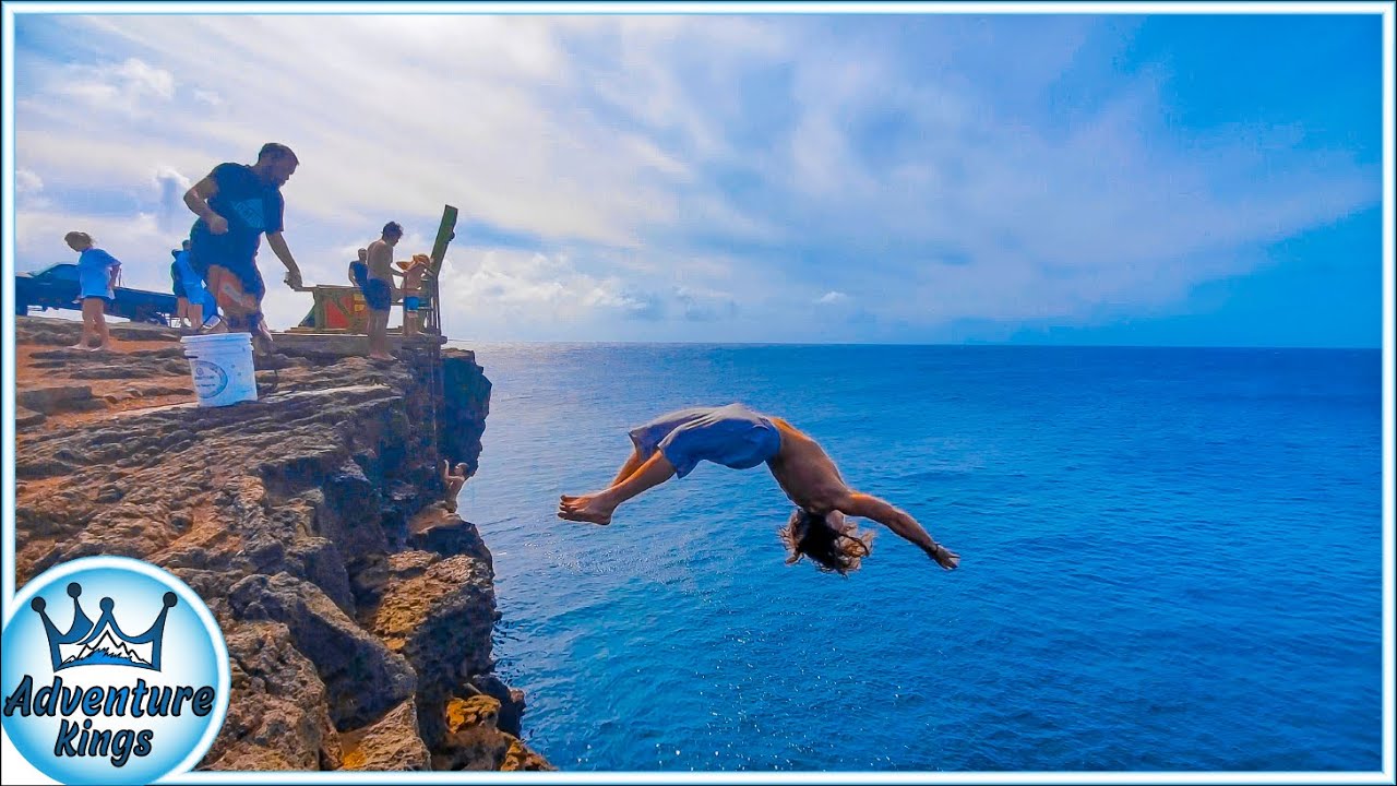 South Point CLIFF JUMPING | Big Island, Hawaii