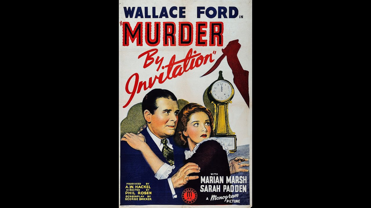 Murder by Invitation 1941 Film Noir