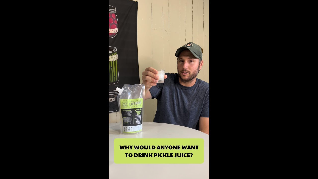 Is Pickle Juice The New Sports Drink?  Hydration tips from Olive My Pickle