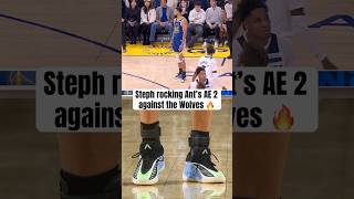 Steph showing love to Anthony Edwards 🤝