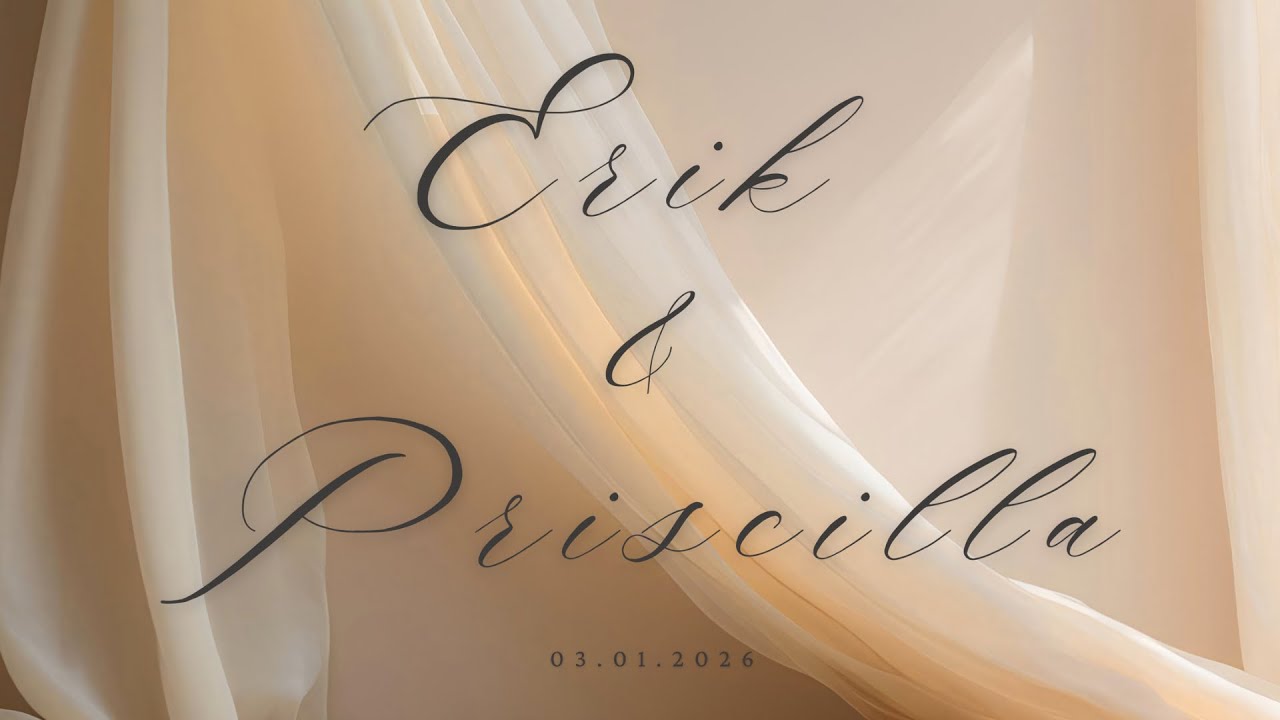 Erik & Priscilla Ardelean Wedding 3/01/2026 | LIVE