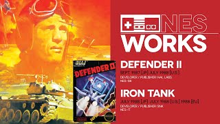 Defender II & Iron Tank retrospective: Let's Punch-Out!! some Nazis | NES Works #082 screenshot 5