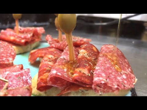TAPAS ESPAÑOLAS DE 3 CARNES FRÍAS COMO PREPARARLAS