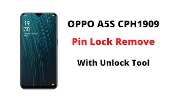 OPPO A5S CPH1909 Pin Lock Remove With Unlock Tool