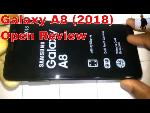 samsung-galaxy-a8-(2018)-sm-a530f-open-review-&-remove-camera