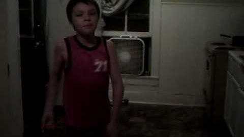 Justin Schmidt and his mommy trying to be in the video