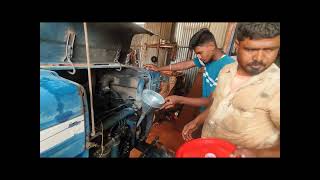 How to Tractor oil change/ oil 20w40 7.5 lites. ford tractor 3600 First oil change..