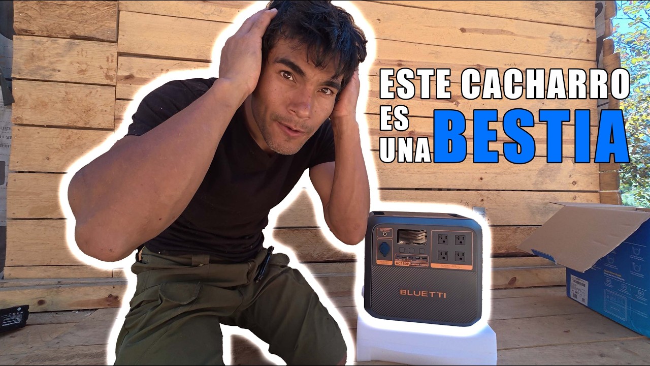 Puede una Bluetti mantener una cabaña en el bosque?