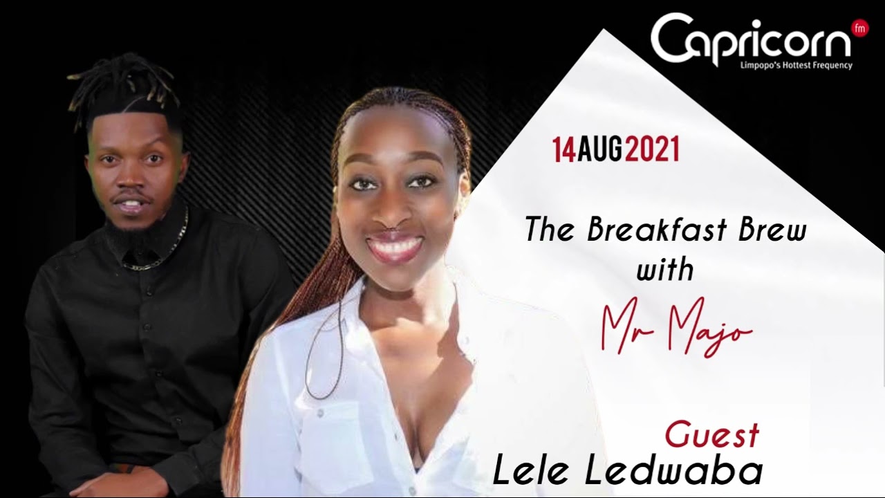 Mr Majo Interviews SouthAfrican Actress Lele Ledwaba on Capricorn FM