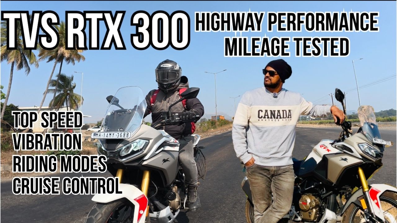 TVS RTX 300 Performance & Mileage on Highway | Best 300cc Touring Bike?