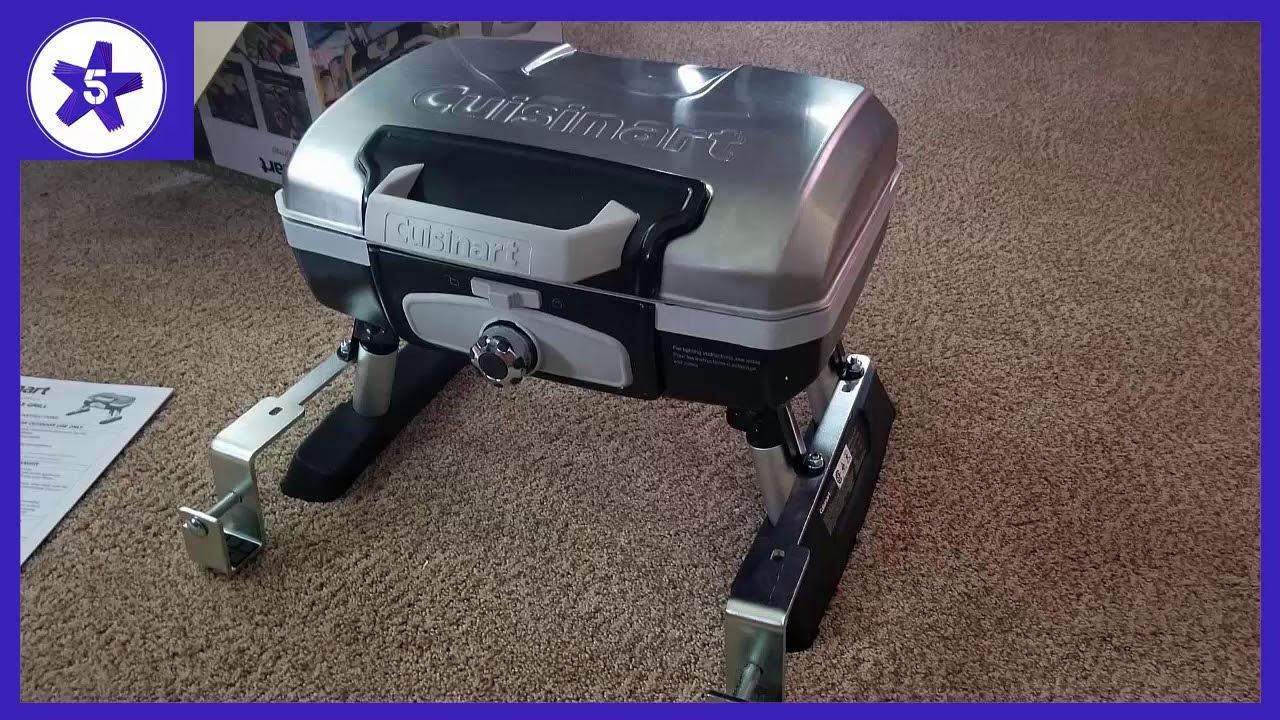 Cuisinart CGG180TB Petit Gourmet Portable Tabletop Gas Grill Review