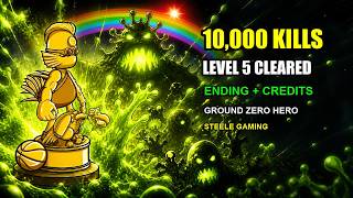 10,000 Kills to Beat Ground Zero Hero Level 5! Ending & Credits #GroundZeroHero #SteeleGaming Ground Zero Chapters 5 6
